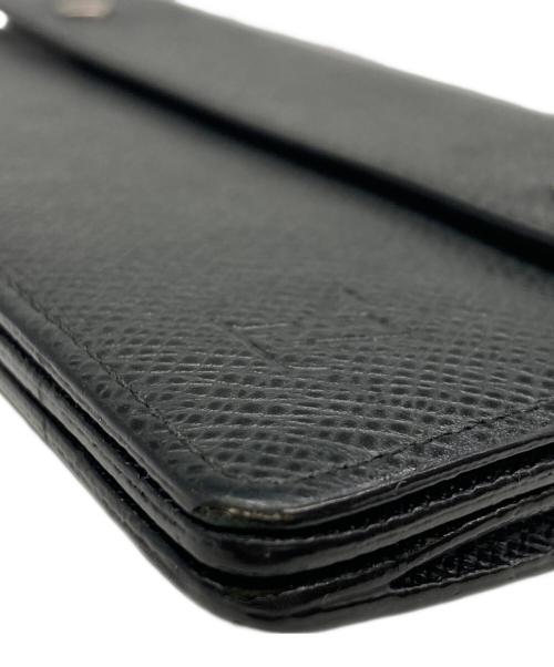 LOUIS VUITTON（ルイ ヴィトン）LOUIS VUITTON (ルイ ヴィトン) タイガ ポルトフォイユ アコルデオン 長財布 ブラックの古着・服飾アイテム