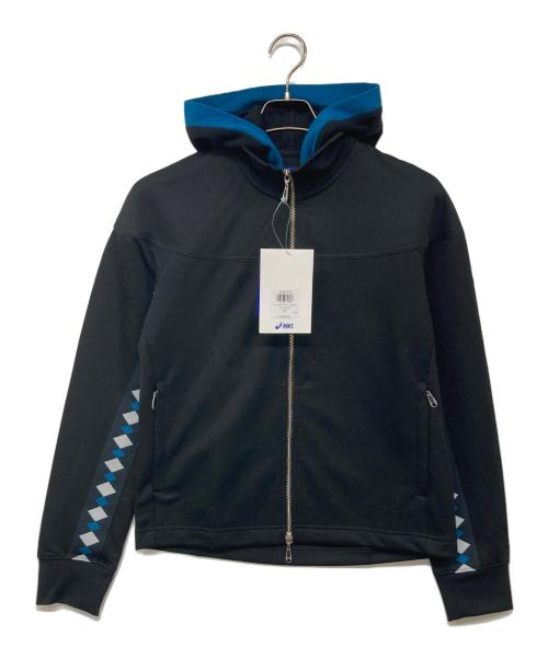 asics novalis（アシックス ノヴァリス）ASICS NOVALIS (アシックス ノヴァリス) STYRAX TRACK JACKET ブラック サイズ:S 未使用品の古着・服飾アイテム