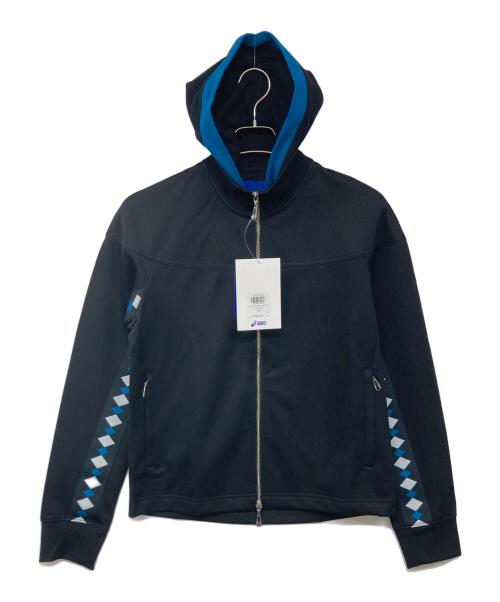 asics novalis（アシックス ノヴァリス）ASICS NOVALIS (アシックス ノヴァリス) STYRAX TRACK JACKET ブラック サイズ:S 未使用品の古着・服飾アイテム