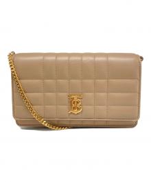BURBERRY（バーバリー）の古着「Burberry Lola Clutch "Oat Beige" / ローラクラッチ ショルダーバッグ  オーツベージュ」｜ベージュ