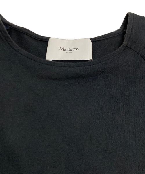merlette（マーレット）merlette (マーレット) EMBER TOP　 ブラック サイズ:SMALLの古着・服飾アイテム