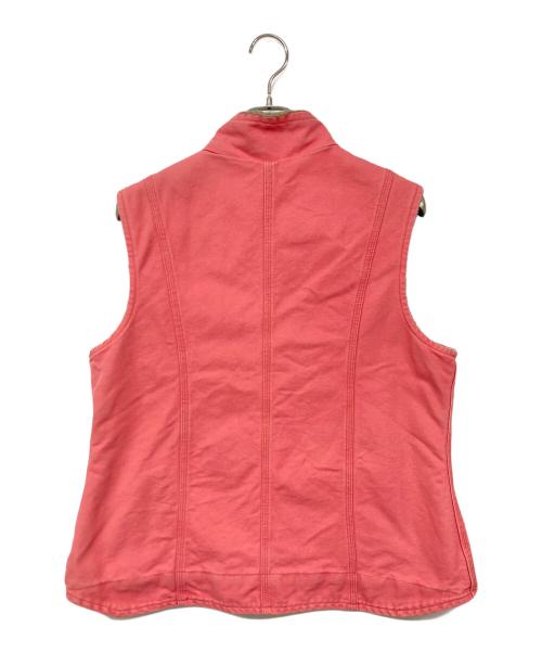 CarHartt（カーハート）CarHartt (カーハート) 裏ボアダックベスト ピンク サイズ:Lの古着・服飾アイテム