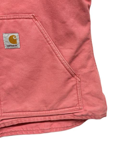 CarHartt（カーハート）CarHartt (カーハート) 裏ボアダックベスト ピンク サイズ:Lの古着・服飾アイテム