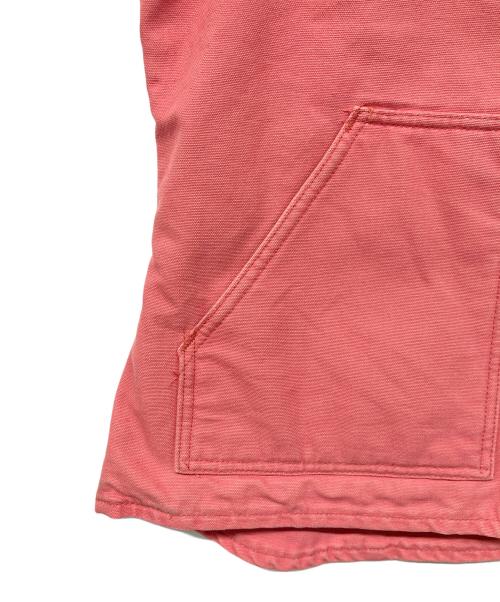 CarHartt（カーハート）CarHartt (カーハート) 裏ボアダックベスト ピンク サイズ:Lの古着・服飾アイテム