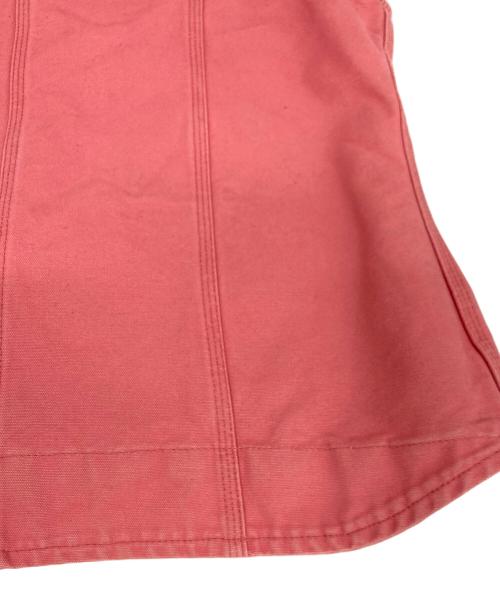 CarHartt（カーハート）CarHartt (カーハート) 裏ボアダックベスト ピンク サイズ:Lの古着・服飾アイテム