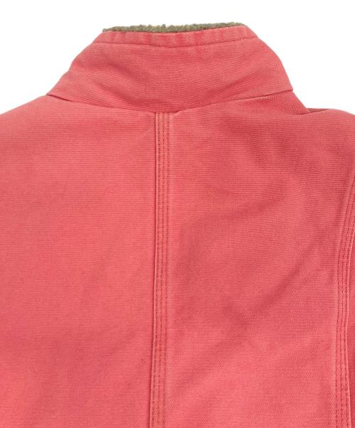 CarHartt（カーハート）CarHartt (カーハート) 裏ボアダックベスト ピンク サイズ:Lの古着・服飾アイテム