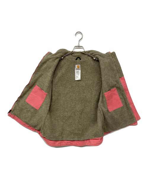 CarHartt（カーハート）CarHartt (カーハート) 裏ボアダックベスト ピンク サイズ:Lの古着・服飾アイテム