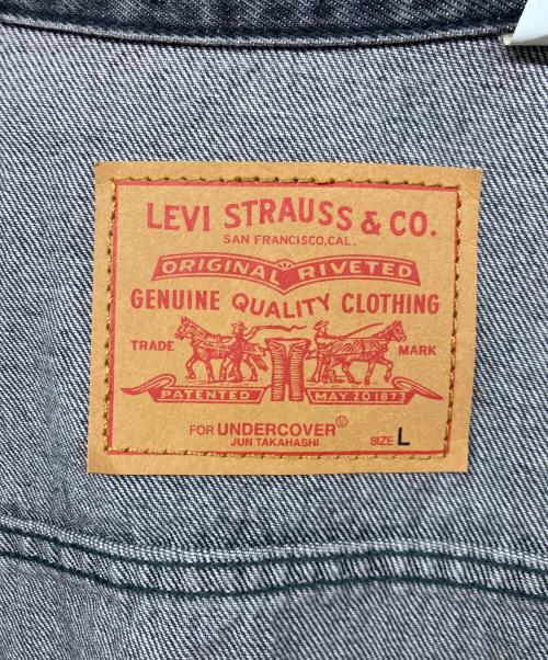 LEVI'S（リーバイス）LEVI'S (リーバイス) UNDERCOVER (アンダーカバー) Type Iジャケット ブラック サイズ:Lの古着・服飾アイテム