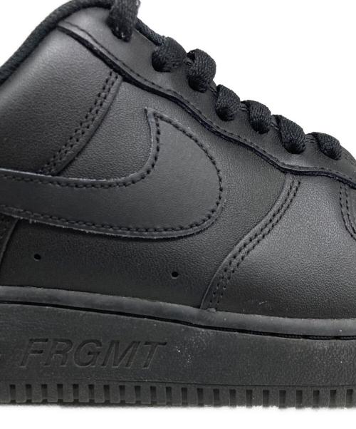 NIKE（ナイキ）NIKE (ナイキ) FRAGMENTS DESIGN AIR FORCE1 LOW ブラック サイズ:27.5の古着・服飾アイテム