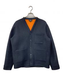 A.P.C.（アーペーセー）の古着「Veste Aurelien / アクリル カーディガン ジャケット」｜ネイビー