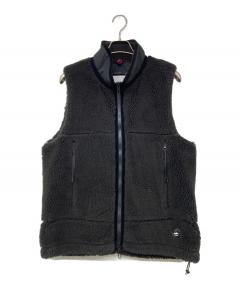 中古・古着通販】THE RERACS (ザ リラクス) ボアベスト ブラック