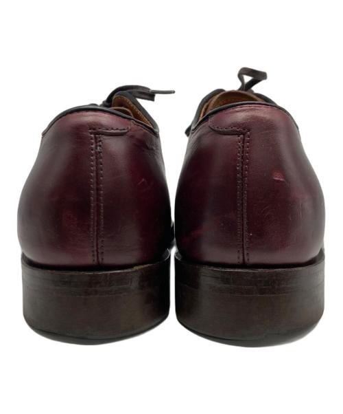 WHEEL ROBE（ウィールローブ）WHEEL ROBE (ウィールローブ) WHEEL ROBE PLAIN TOE BLUCHER / プレーントゥ レザーシューズ バーガンディー サイズ:7Eの古着・服飾アイテム