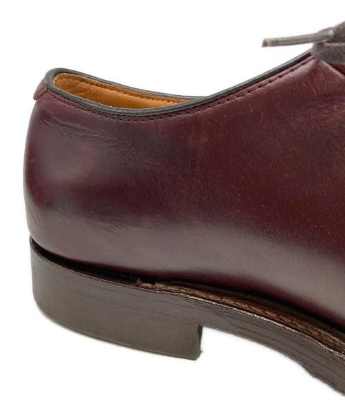 WHEEL ROBE（ウィールローブ）WHEEL ROBE (ウィールローブ) WHEEL ROBE PLAIN TOE BLUCHER / プレーントゥ レザーシューズ バーガンディー サイズ:7Eの古着・服飾アイテム