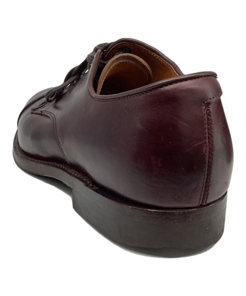 WHEEL ROBE（ウィールローブ）WHEEL ROBE (ウィールローブ) WHEEL ROBE WEINHEIMER STRAIGHT TIP BLUCHER / ワインハイマー  ストレートチップ レザーシューズ バーガンディー サイズ:7 1/2Dの古着・服飾アイテム