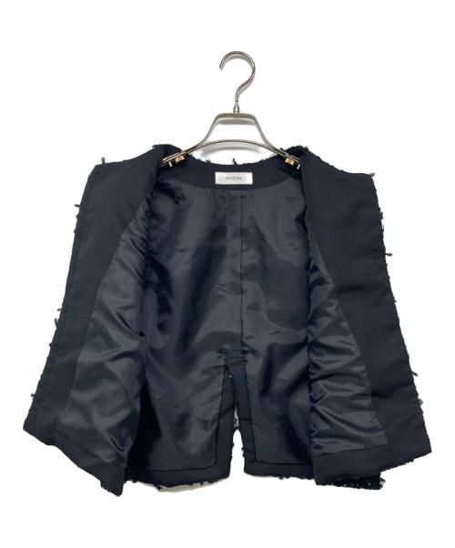 HYEON（ヘヨン）HYEON (ヘヨン) pepper gilet ブラック サイズ:FREEの古着・服飾アイテム