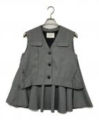 HEYONヘヨン）の古着「blossom gilet」｜グレー