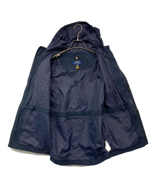 POLO RALPH LAUREN（ポロ・ラルフローレン）POLO RALPH LAUREN (ポロ・ラルフローレン) 2WAYダウンフーデッドジャケット ネイビー サイズ:Lの古着・服飾アイテム