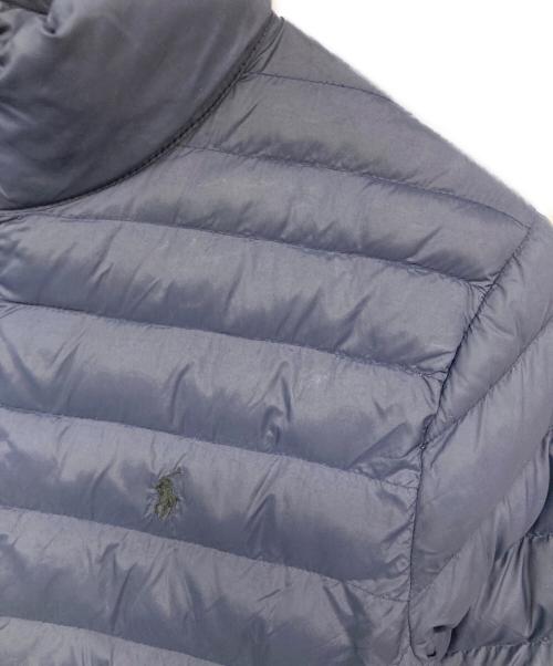 POLO RALPH LAUREN（ポロ・ラルフローレン）POLO RALPH LAUREN (ポロ・ラルフローレン) 2WAYダウンフーデッドジャケット ネイビー サイズ:Lの古着・服飾アイテム