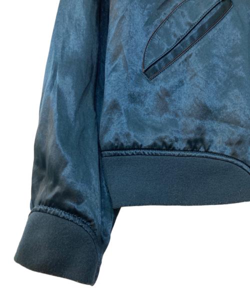 PAUL SMITH（ポールスミス）Paul Smith (ポールスミス) アセテートサテン MA-1 ブルゾン グリーン サイズ:XLの古着・服飾アイテム