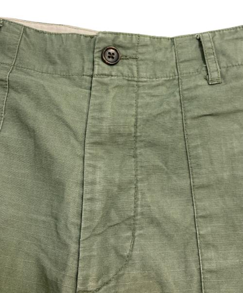 Engineered Garments（エンジニアド ガーメンツ）Engineered Garments (エンジニアド ガーメンツ) リップストップベイカーショーツ グリーン サイズ:Lの古着・服飾アイテム