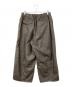 is-ness (イズネス) TECH TWEED BALLOON PANTS / テックツイード バルーンイージーパンツ ブラウン サイズ:REGULAR LENGTH：12000円