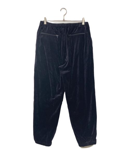 COMOLI（コモリ）COMOLI (コモリ) ベロアジャージトラックパンツ ネイビー サイズ:3の古着・服飾アイテム