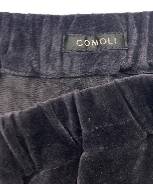 COMOLI（コモリ）COMOLI (コモリ) ベロアジャージトラックパンツ ネイビー サイズ:3の古着・服飾アイテム
