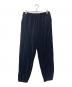 COMOLI（コモリ）の古着「ベロアジャージトラックパンツ」｜ネイビー