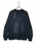 UNUSED (アンユーズド) Crochet crewneck sweater コットンニット ネイビー サイズ:4：10000円