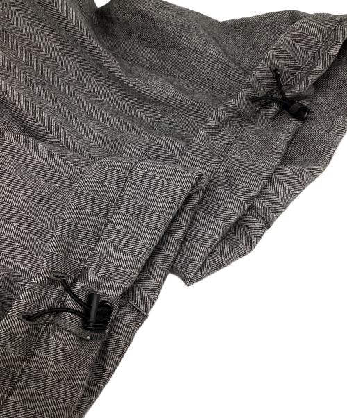 Graphpaper（グラフペーパー）Graphpaper (グラフペーパー) ヘリンボーン ワイド ウール パンツ グレー サイズ:2の古着・服飾アイテム