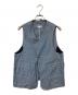 Engineered Garments（エンジニアド ガーメンツ）の古着「シャンブレーハーフムーンベスト」｜ネイビー