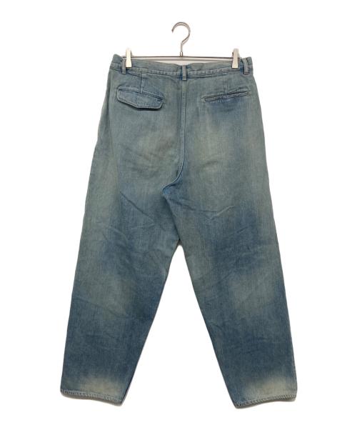 Graphpaper（グラフペーパー）Graphpaper (グラフペーパー) 2タックデニムパンツ インディゴ サイズ:3の古着・服飾アイテム
