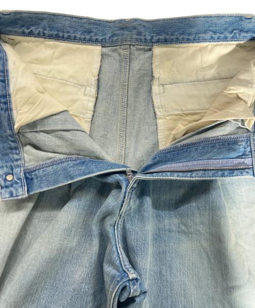 Graphpaper（グラフペーパー）Graphpaper (グラフペーパー) 2タックデニムパンツ インディゴ サイズ:3の古着・服飾アイテム