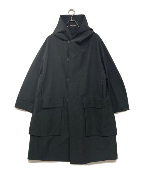 teatora（テアトラ）TEATORA (テアトラ) DATA DOME BR /  データドームフーデッドコート  ブラック サイズ:4の古着・服飾アイテム