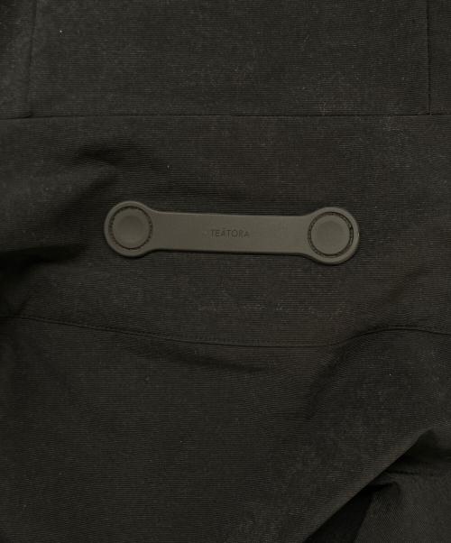 teatora（テアトラ）TEATORA (テアトラ) DATA DOME BR /  データドームフーデッドコート  ブラック サイズ:4の古着・服飾アイテム