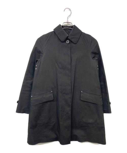 MACKINTOSH（マッキントッシュ）MACKINTOSH (マッキントッシュ) ライナー付ゴム引きコート ブラック サイズ:32の古着・服飾アイテム