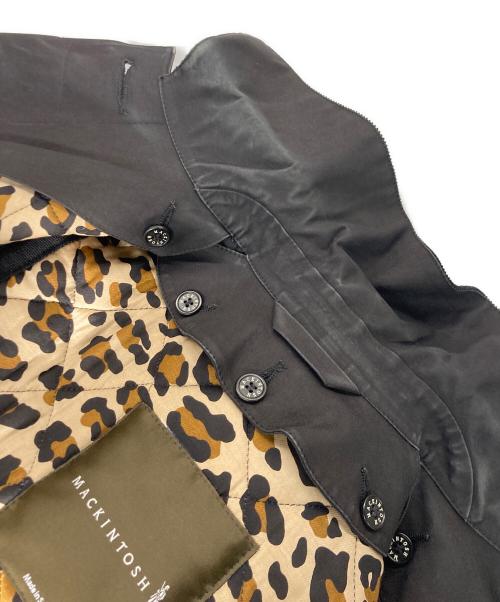 MACKINTOSH（マッキントッシュ）MACKINTOSH (マッキントッシュ) ライナー付ゴム引きコート ブラック サイズ:32の古着・服飾アイテム