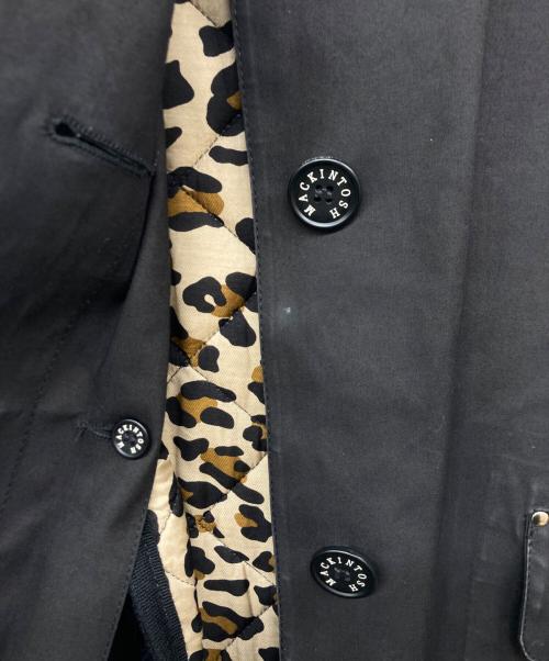 MACKINTOSH（マッキントッシュ）MACKINTOSH (マッキントッシュ) ライナー付ゴム引きコート ブラック サイズ:32の古着・服飾アイテム