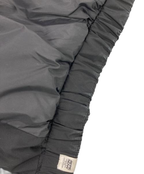 Aape BY A BATHING APE（エーエイプ バイ アベイシングエイプ）Aape BY A BATHING APE (エーエイプ バイ アベイシングエイプ) ダウンベスト ブラック サイズ:Mの古着・服飾アイテム