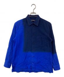 ISSEY MIYAKE MEN（イッセイミヤケメン）の古着「板染めグラデーションシャツ」｜ネイビー
