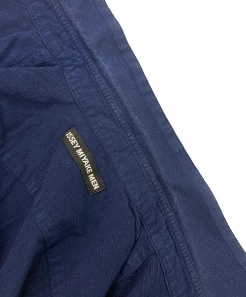 ISSEY MIYAKE MEN（イッセイミヤケメン）ISSEY MIYAKE MEN (イッセイミヤケメン) 板染めグラデーションシャツ ネイビー サイズ:1の古着・服飾アイテム