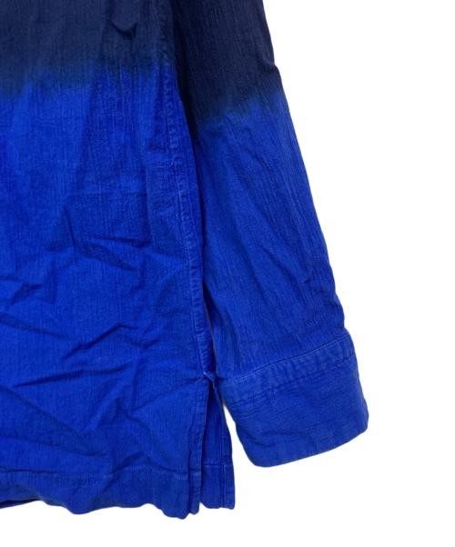 ISSEY MIYAKE MEN（イッセイミヤケメン）ISSEY MIYAKE MEN (イッセイミヤケメン) 板染めグラデーションシャツ ネイビー サイズ:1の古着・服飾アイテム