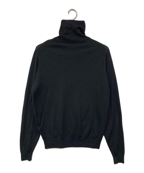 JOHN SMEDLEY（ジョンスメドレー）JOHN SMEDLEY (ジョンスメドレー) タートルネックニット ブラック サイズ:Lの古着・服飾アイテム
