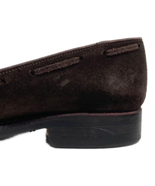 Jalan Sriwijaya（ジャランスリウァヤ）Jalan Sriwijaya (ジャランスリウァヤ) 9881Tirta DARK BROWN SUEDE / ティルタ タッセルローファー ブラウン サイズ:8の古着・服飾アイテム