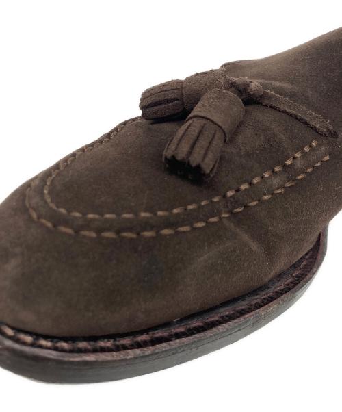 Jalan Sriwijaya（ジャランスリウァヤ）Jalan Sriwijaya (ジャランスリウァヤ) 9881Tirta DARK BROWN SUEDE / ティルタ タッセルローファー ブラウン サイズ:8の古着・服飾アイテム