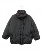 NANGAナンガ）の古着「STAND COLLAR DOWN JACKET / スタンドカラーダウンジャケット」｜ブラック