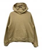 YEEZYイージー）の古着「embroidered french terry hoodie」｜ブラウン