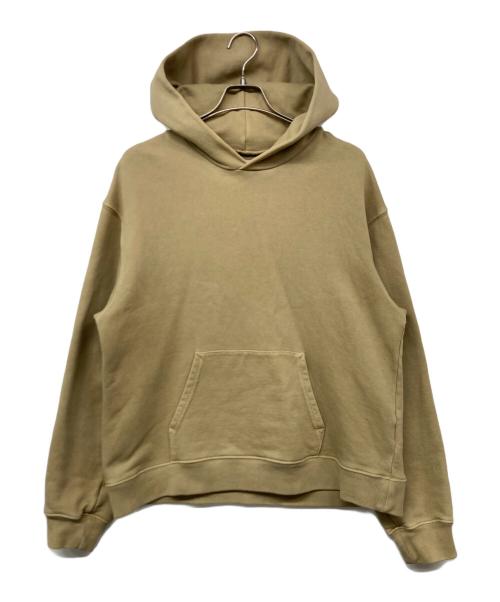 YEEZY（イージー）YEEZY (イージー) embroidered french terry hoodie ブラウン サイズ:Mの古着・服飾アイテム