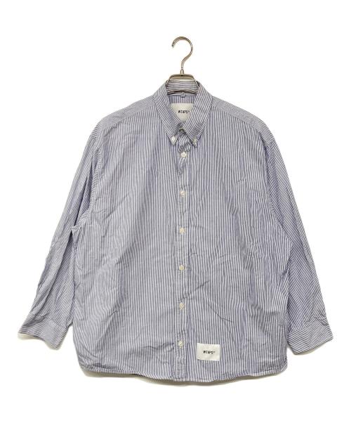 WTAPS（ダブルタップス）WTAPS (ダブルタップス) BROADCLOTH.TEXTILE.PROTECT ブルー サイズ:2の古着・服飾アイテム