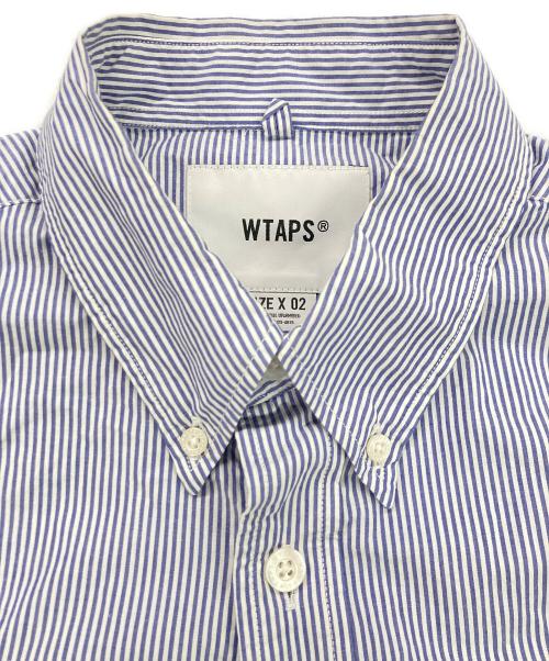 WTAPS（ダブルタップス）WTAPS (ダブルタップス) BROADCLOTH.TEXTILE.PROTECT ブルー サイズ:2の古着・服飾アイテム